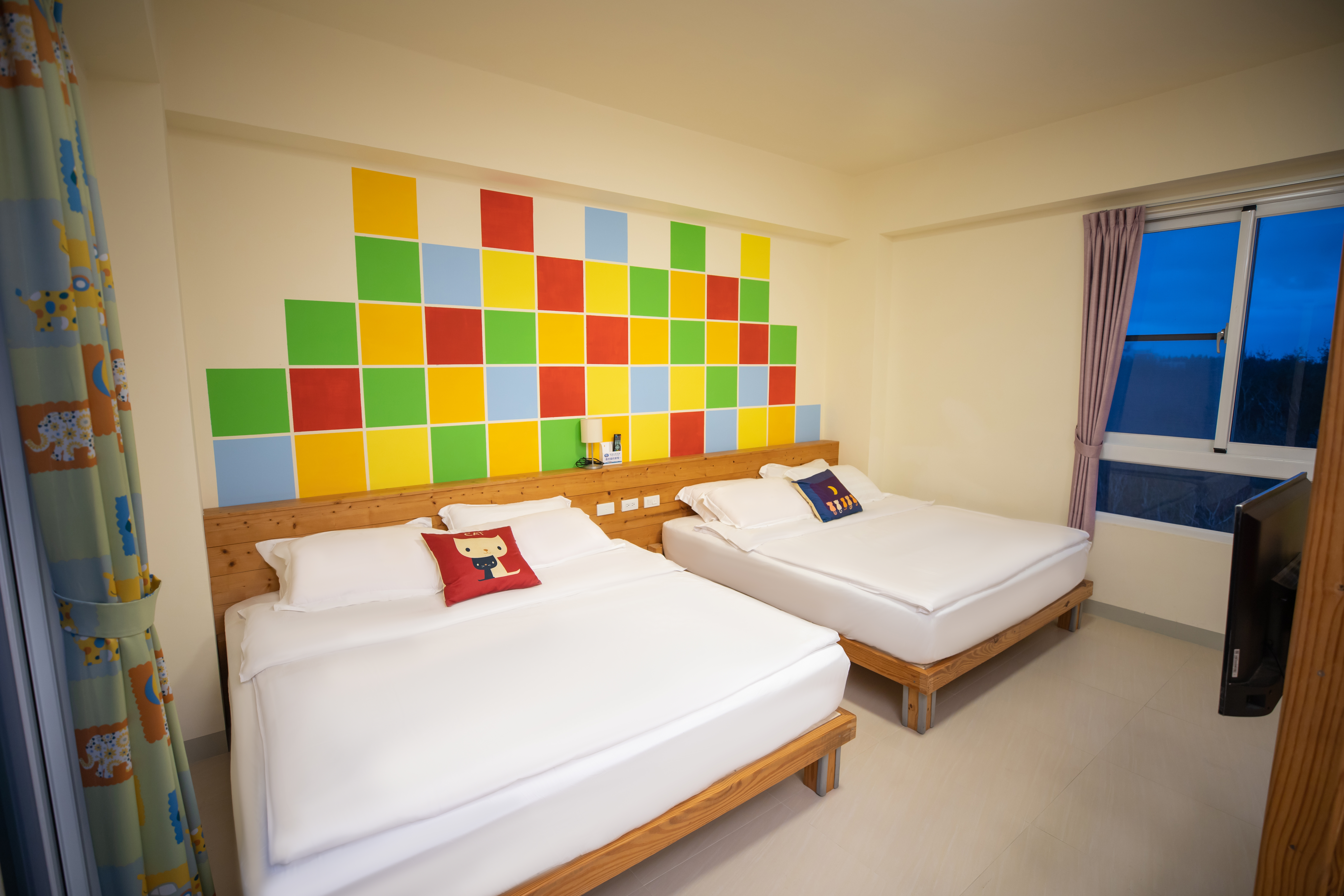 澎湖旅遊-蘋果綠四人房